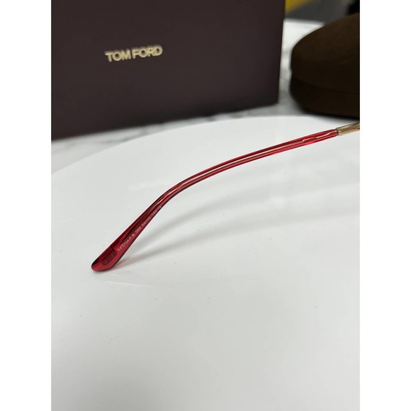 NEW Tom Ford FT5704-B Bluelight Frames in Red - Picture 7 of 7